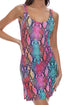 Luli Fama Electric Skin Tank Dress